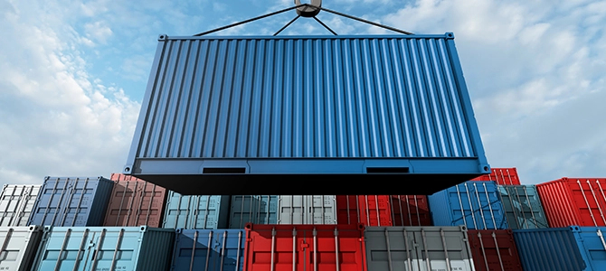 Trasporto containers